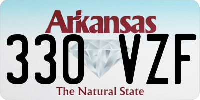 AR license plate 330VZF