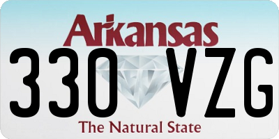 AR license plate 330VZG