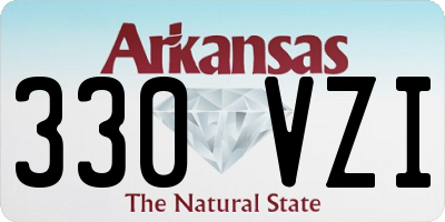 AR license plate 330VZI