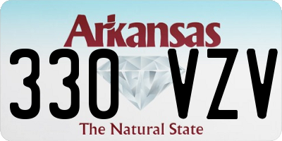 AR license plate 330VZV