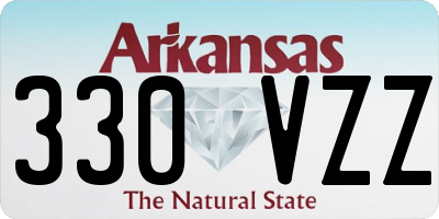 AR license plate 330VZZ