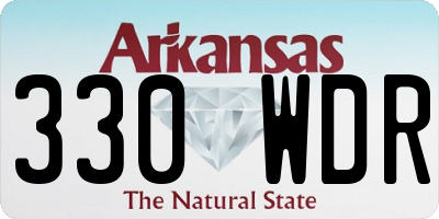 AR license plate 330WDR