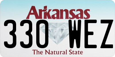 AR license plate 330WEZ