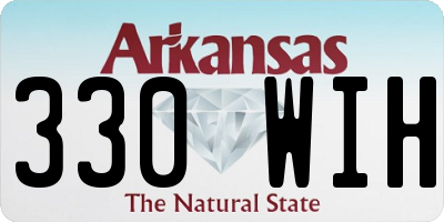 AR license plate 330WIH