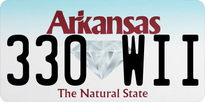 AR license plate 330WII