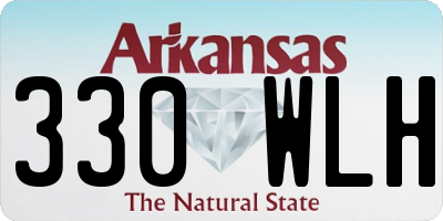 AR license plate 330WLH