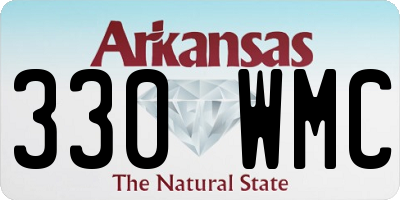 AR license plate 330WMC