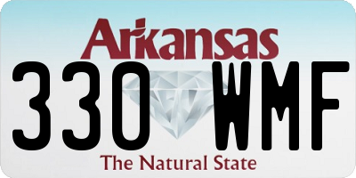 AR license plate 330WMF
