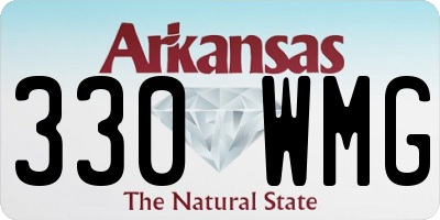AR license plate 330WMG