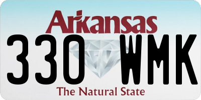 AR license plate 330WMK