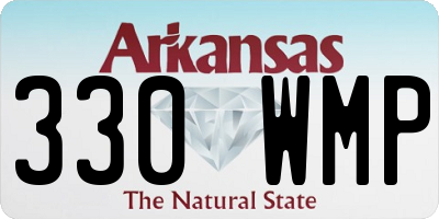 AR license plate 330WMP