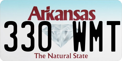 AR license plate 330WMT