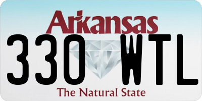 AR license plate 330WTL