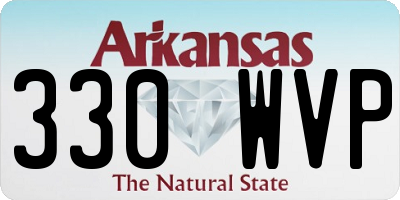 AR license plate 330WVP