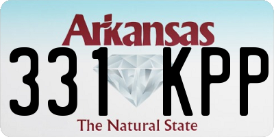 AR license plate 331KPP