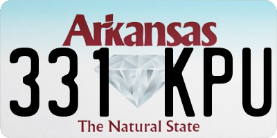 AR license plate 331KPU