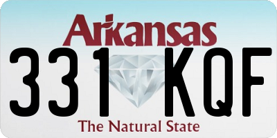 AR license plate 331KQF