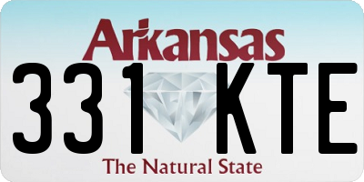 AR license plate 331KTE