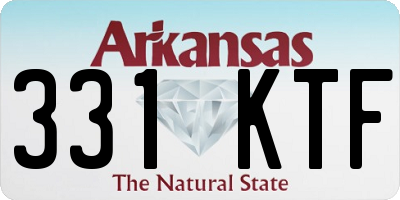 AR license plate 331KTF