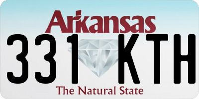 AR license plate 331KTH