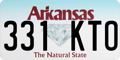 AR license plate 331KTO