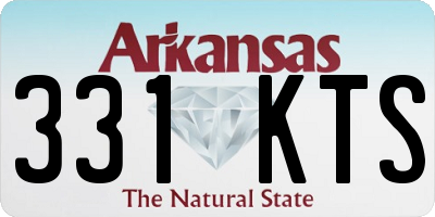 AR license plate 331KTS