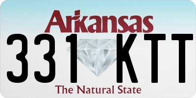 AR license plate 331KTT