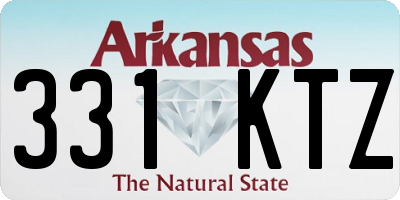 AR license plate 331KTZ
