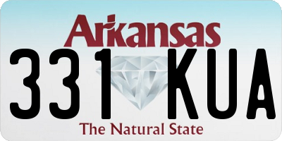 AR license plate 331KUA