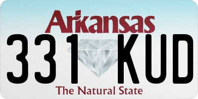 AR license plate 331KUD