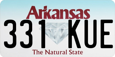 AR license plate 331KUE