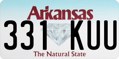 AR license plate 331KUU