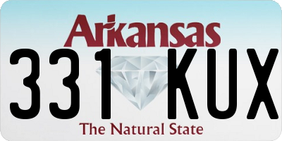 AR license plate 331KUX
