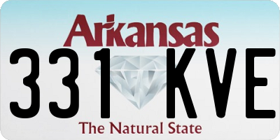 AR license plate 331KVE
