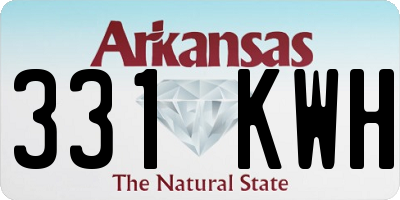 AR license plate 331KWH
