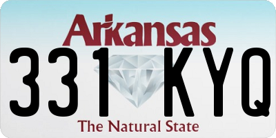 AR license plate 331KYQ