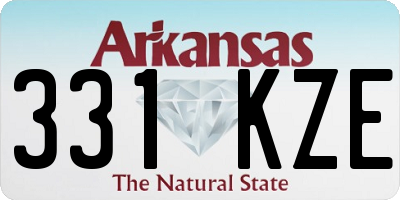 AR license plate 331KZE