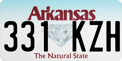 AR license plate 331KZH