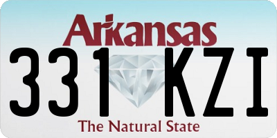 AR license plate 331KZI