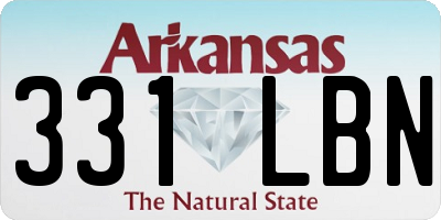 AR license plate 331LBN