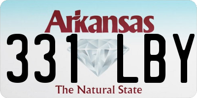 AR license plate 331LBY