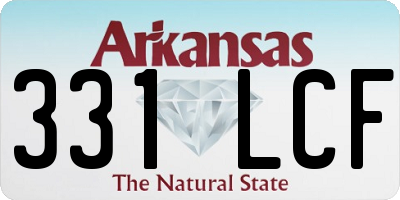 AR license plate 331LCF
