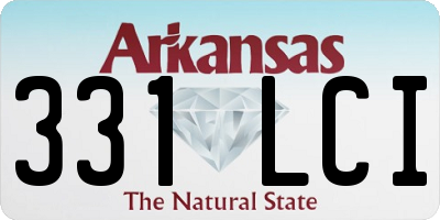 AR license plate 331LCI