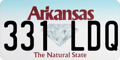 AR license plate 331LDQ