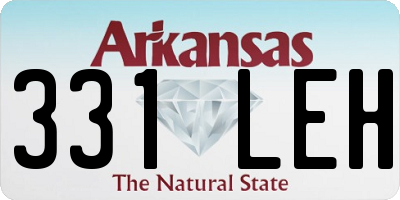 AR license plate 331LEH