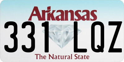 AR license plate 331LQZ