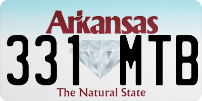 AR license plate 331MTB