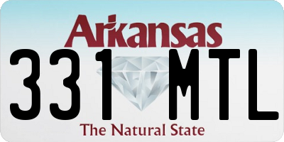 AR license plate 331MTL