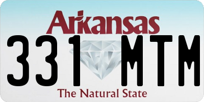 AR license plate 331MTM