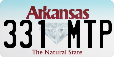AR license plate 331MTP